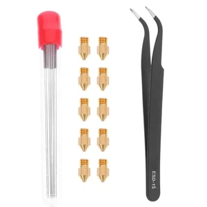 21 Pcs Nozzle Cleaning Kit Needles Tweezer for 3D Printer Cleaner - Zdjęcie 1 z 12