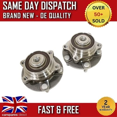 PAR DE COJINETES DE RUEDA DELANTERA PARA NISSAN 350Z Z33 3.5 2002>2009 X2 *NUEVO* Foto 1 de 4