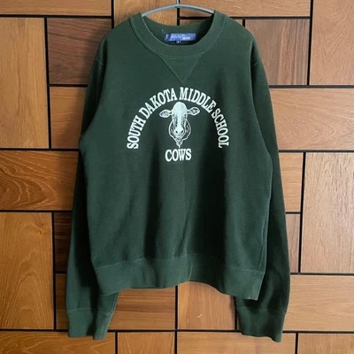 Junya Watanabe COMME des GARÇONS Sudadera Universitaria Verde S Usada Foto 1 de 4