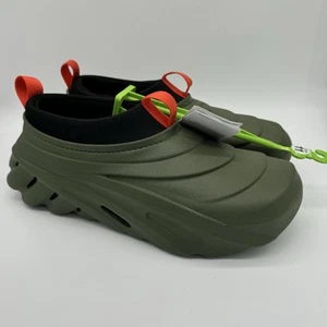 Crocs Echo Storm Unisex Adult Men's Size 11 Green Slip-On All-Terrain Clogs - Picture 1 of 5