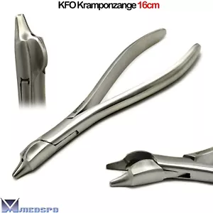 KFO Zange Kramponzange Zahntechnik Drahtbiegezange Zahnarzt Labor Dental Pliers - Bild 1 von 4