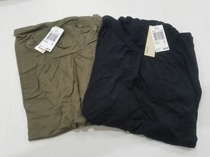 NWT Set of 2 Evie Funnel Neck Top Womens Size Large Lightweight Pullover Shirt - Picture 1 of 7