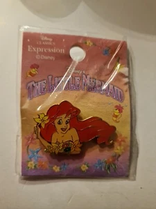 Pin Insignia Esmaltada Disney Sirenita Ariel Clásicos Expresión Princesa - Imagen 1 de 1