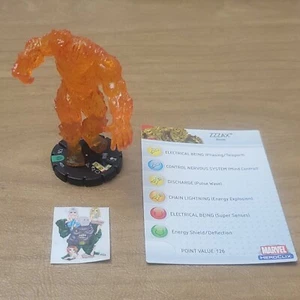 =HeroClix Marvel MUTACIONES Y MONSTRUOS Zzzax 025 con carta = - Imagen 1 de 1