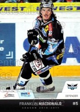 2010-11 Erste Bank Eishockey Liga EBEL #63 Franklin MacDonald