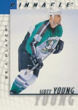 1997-98 Be A Player #143 SCOTT YOUNG - Anaheim Mighty Ducks