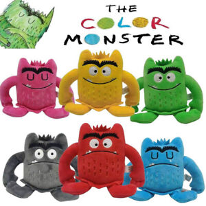 15cm The Color Monster Plush Toys Soft Stuffed Doll Kid Baby Gift Birthday Toy