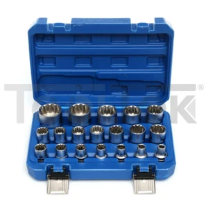 SET CHIAVI A BUSSOLA MULTIPOINT 19pz BUSSOLE ATTACCO 1/2" 8-32mm - Foto 1 di 7