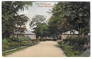 NORFOLK - OLD TOLLHOUSES, NORTH WALSHAM 1909 Postcard - Picture 1 of 1
