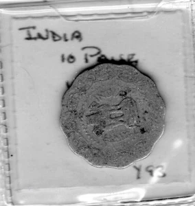 Middle East: India 10 Paise 1958-63 - Bild 1 von 2
