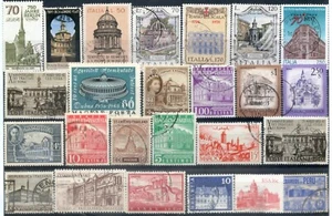 Tematica Edifici e Palazzi celebri - 97 pezzi diversi - usati (m1863) - Imagen 1 de 4