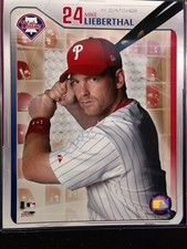 MIKE LIEBERTHAL 2005 Philadelphia Phillies 8X10 PHOTO 