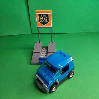 LEGO #60258 MINI CAR AND SALES PLATFORM FROM THIS SET- THIS SET IS RETIRED - Image 1 of 4