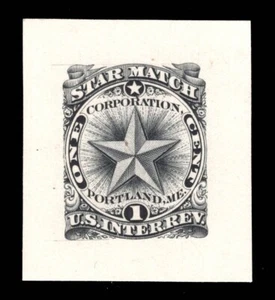 MOMEN US STAMPS #RO172P1 PROOF ON INDIA MOUNTED ON CARD XF LOT #94499 - Picture 1 of 2
