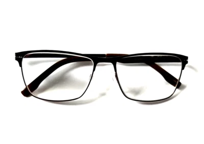 PERRY ELLIS PE 408-1 NUEVO CUADRADO AUTÉNTICO BORDE COMPLETO MARCOS DE GAFAS 55-16-140 Foto 1 de 4