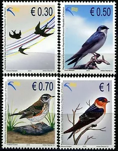 Francobolli Kosovo 2010. Uccellini. Set nuovo nuovo di zecca. - Foto 1 di 1