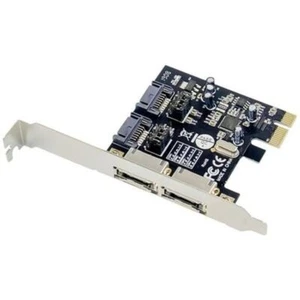 Schnittstellenkarte Conceptronic 2x eSATA (ext.) + 2x SATA (int.) PCI-Express - Bild 1 von 1