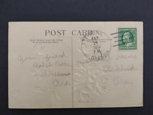 Oregon: Stephens 1910 Birthday Postcard, DPO Douglas Co - Picture 1 of 2