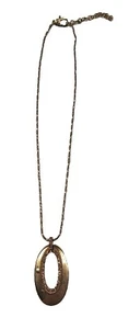 Monet Women's 16" Goldtone Necklace With Gemmed Pendant 2" Extension - Picture 1 of 4