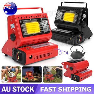 Portable Butane Gas Heater Camping Camp Tent Outdoor Hiking Camper Survival AU - Picture 1 of 13