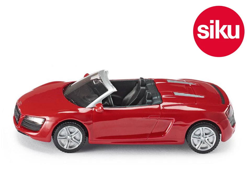 Siku 1316 Rojo Audi R8 Spyder Cabrio Supercoche Escala 1:55 Die-cast Modelo Juguete Nuevo Foto 1 de 1