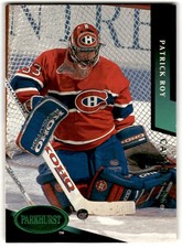 1993-94 Parkhurst Emerald Ice Patrick Roy #100 Montreal Canadiens