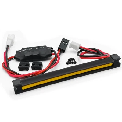 Roof Spotlight Lamp LED Light Bar Upgrade for 1/18 Traxxas TRX4-M RC Crawler - Image 1 of 4