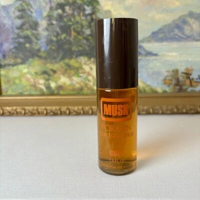 Spray colonia vintage PFIZER Coty Musk para hombre 1,8 oz NUEVO stock antiguo Foto 1 de 4