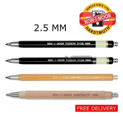 Mechanical Pencil Clutch Leadholder 2.5mm Metal KOH-I-NOOR VERSATIL 5905 5205 - Image 1 of 2