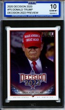2020 Decision 2020 #P5 Donald Trump Decision 2022 Preview Gem MT ISA 10