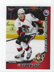 2013-14 AHL Top Prospects #7 Cody Ceci (Pittsburgh Penguins) - Picture 1 of 1