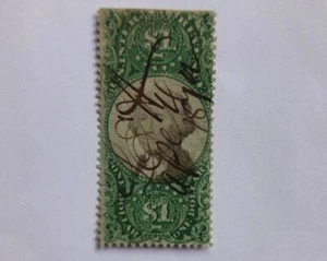 G04: United States (USA) Revenue: $1 Inter. Revenue - Very nice Pen Cancel. 1874 - Picture 1 of 3