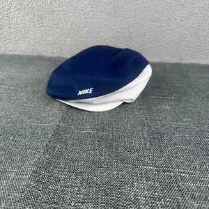 De colección Nike Cabbie Sombrero Grande Malla Gorra de Newsboy Azul Marino Blanco Dri-FIT Taiwán Raro - Imagen 1 de 6