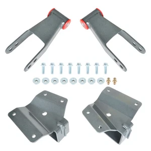 4" Drop Kit Rear Shackles & Hangers Fit For Chevy Silverado 1500 GMC Sierra 1500 - Bild 1 von 7