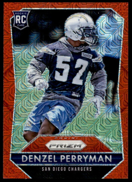2015 Panini Prizm Denzel Perryman Red Mojo Prizm 67/99 - Image 1 of 1