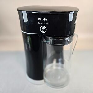 Mr. Coffee 2-in-1 Iced Tea Brewing System with Glass Pitcher Tea Cafe BVMC-TM33