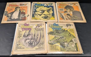 The Monster Times Magazine lot x5 #’s 27, 28, 29, 30, 32 - Picture 1 of 1