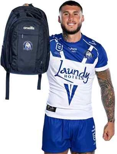 Canterbury Bulldogs 2025 Players Backpack NRL School Bag oneills One Size - Picture 1 of 7