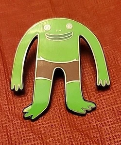 NEW 2025 NYCC Smiling Friends Mr Frog Exclusive Pin - Adult Swim Booth Exclusive - Picture 1 of 3