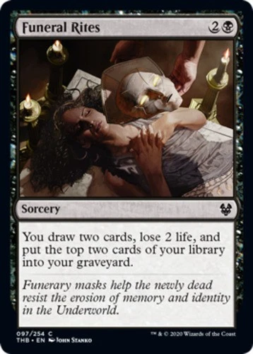x1 Funeral Rites - Theros Beyond Death - NM - MTG - Image 1 of 1