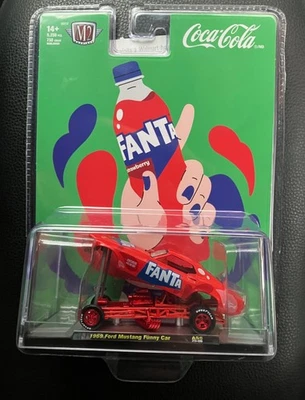 M2 Machines 2025 1969 Ford Mustang Funny Car Fanta Strawberry Chase /750 - Image 1 of 3