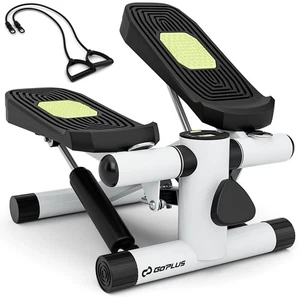 Mini Stepper for Exercise at Home w/ Resistance Bands Adjustable Height - Picture 1 of 10