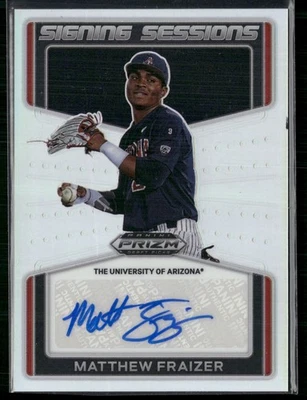 2022 Panini Prizm Draft Picks #SS-MF Matthew Fraizer Signing Sessions - Image 1 of 2