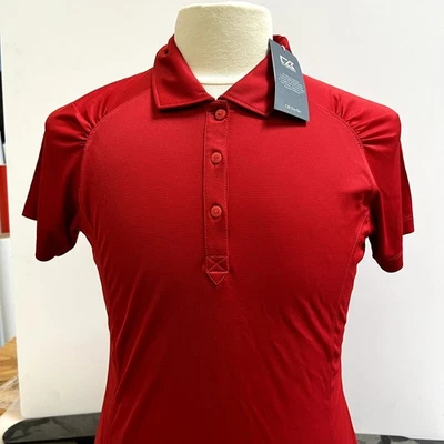 Polo Cutter & Buck para mujer CB DryTec Northgate mediano nuevo con etiquetas Foto 1 de 4