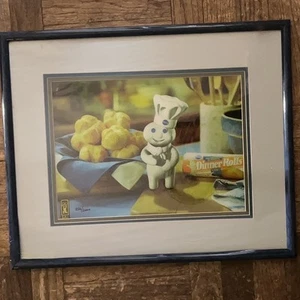PILLSBURY DOUGHBOY CEL ANIMATION ART. Limited Edition 256/2000 - Picture 1 of 13