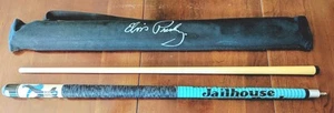 Elvis Pool Cue "Jailhouse Rock" Stick - Black/Blue Color Combo -HTF - Picture 1 of 7