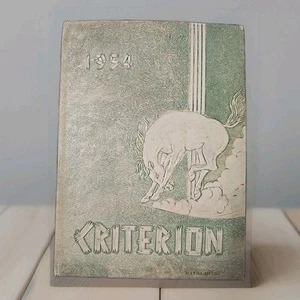 1954 Plum Township High School Yearbook - Unity PA Local History Vintage - Bild 1 von 10