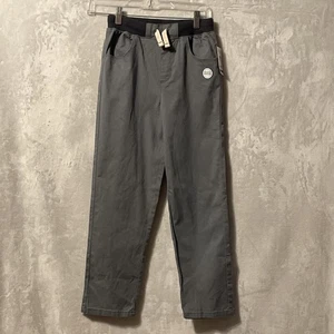 365 Kids From Garanimals Boys Size 10 Gray Cotton Blend Pants Drawstring NWT - Picture 1 of 4