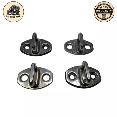 Juego de placas de cierre de cerradura de puerta delantera y trasera OEM Porsche Cayenne 2011-2014 Foto 1 de 4