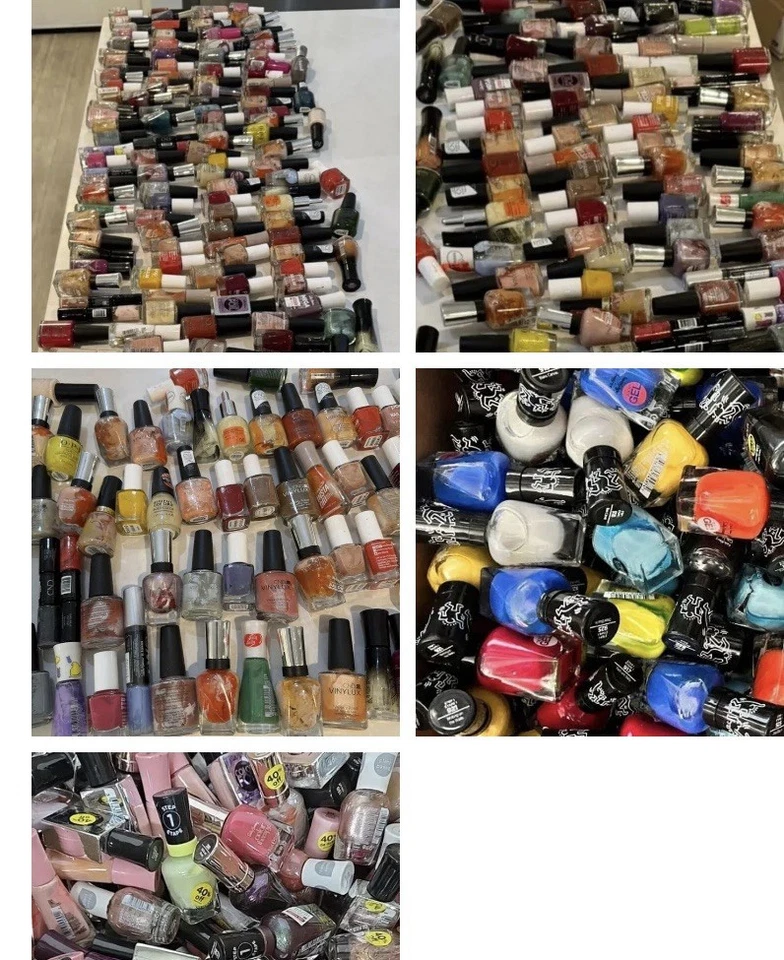 ENORME LOTE 12 de esmalte de uñas, Sally Hansen, CND, Wet n Wild La Color y más Foto 1 de 1